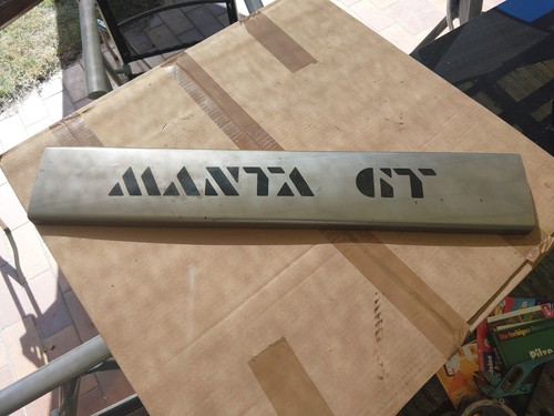 Heckblende opel manta gte - heckblende, b