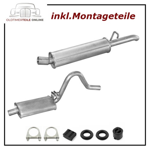 Auspuff set für opel ascona - opel,