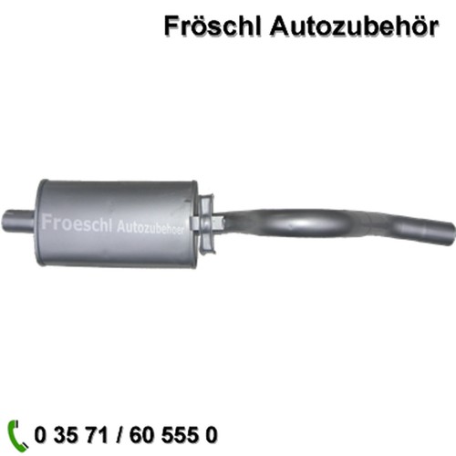 Mittelschalldämpfer auspuff - mittelschalldämpfer,