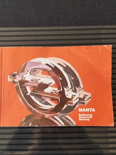 Original manta ascona b - manta, b/ascona