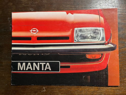Opel manta prospekt 1977 - b,